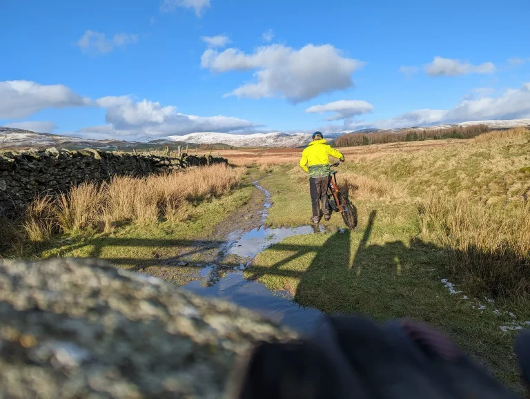 Neal heading towards Kentmere